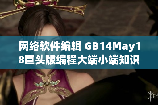 网络软件编辑 GB14May18巨头版编程大端小端知识详解