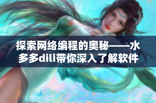 探索网络编程的奥秘——水多多dili带你深入了解软件开发技术