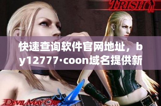 快速查询软件官网地址，by12777·coon域名提供新的便捷解决方案