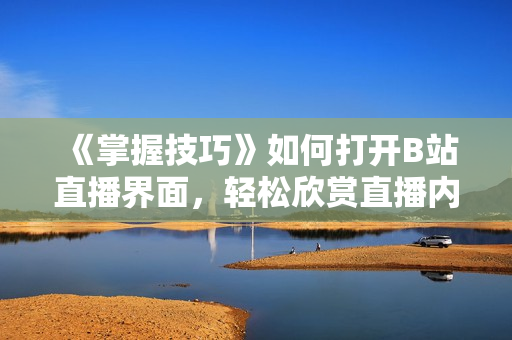 《掌握技巧》如何打开B站直播界面，轻松欣赏直播内容