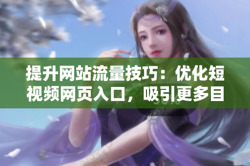提升网站流量技巧：优化短视频网页入口，吸引更多目标用户