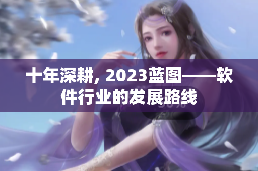 十年深耕, 2023蓝图——软件行业的发展路线