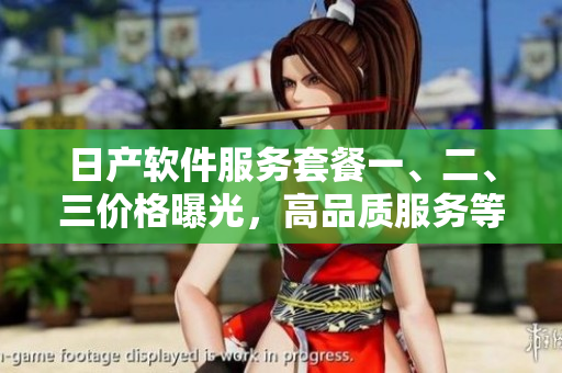 日产软件服务套餐一、二、三价格曝光，高品质服务等你体验